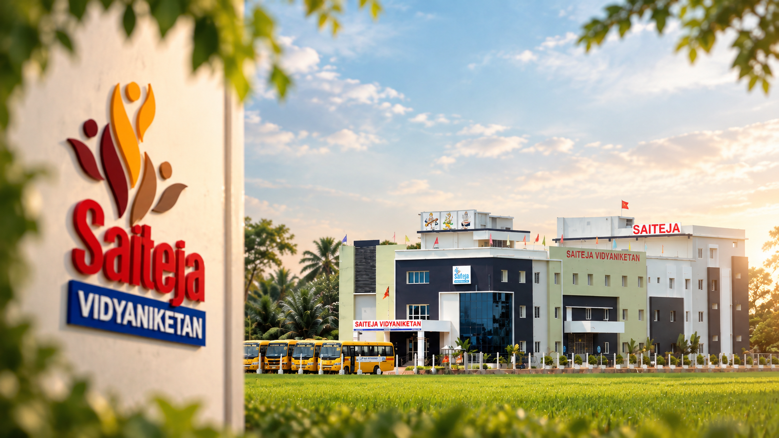 Saiteja Vidyaniketan school website designed and developed by The Springs