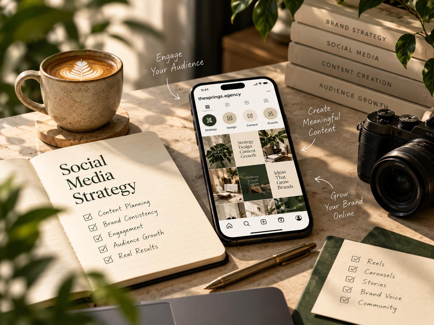 Social media marketing strategy for local businesses